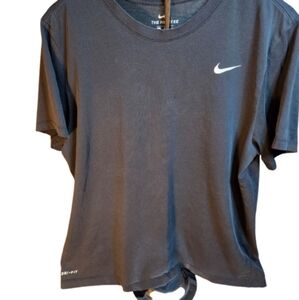 Nike XL Dri-Fit Short Sleeve Tee Black